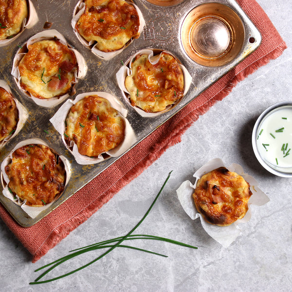 Cheese & Bacon Scroodles Recipe | EasiYo Foodservice NZ
