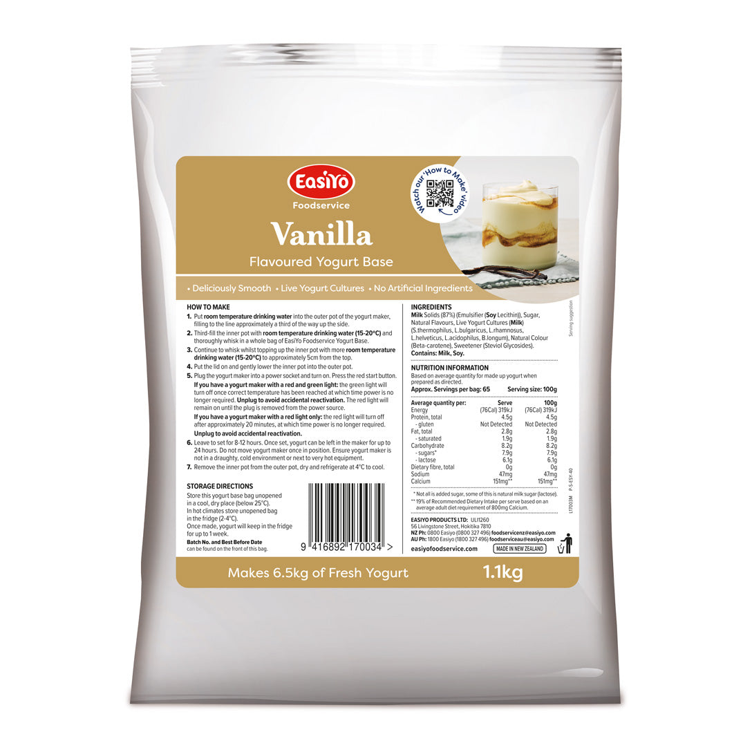 Vanilla (makes 6.5kg) x 5